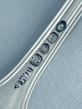Load image into Gallery viewer, Full English Georgian sterling canteen (12), Fiddle, Shell and Thread Pattern, Traies, London, c.1835