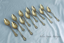Load image into Gallery viewer, Stunning set of 12 French Silver-Gilt Spoons and Forks, Savary, Paris,