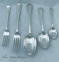 Load image into Gallery viewer, English sterling canteen (12), Josiah Williams &amp; Co, London, 1900