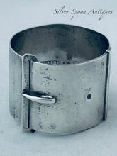 Load image into Gallery viewer, Rare Australian Belt Serviette Ring, Wendt, Adelaide, 1890s