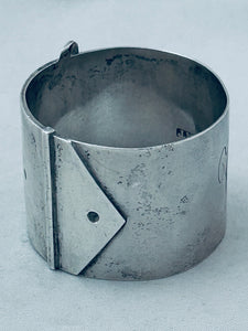 Rare Australian Belt Serviette Ring, Wendt, Adelaide, 1890s