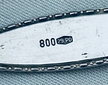 Load image into Gallery viewer, Set of ten Italian 800 silver teaspoons, Greggio Rino, Selvazzano Dentro