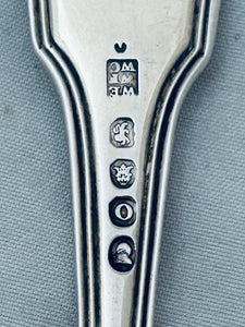 Fiddle Shell & Thread Sterling Table Fork, Eley, Fearn & Chawner, London, 1809