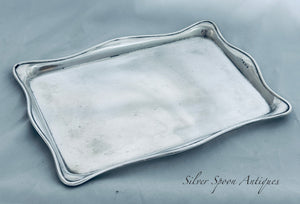 Edwardian Sterling Tray, Birmingham, 1913