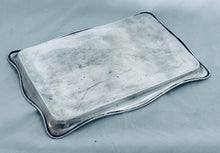 Load image into Gallery viewer, Edwardian Sterling Tray, Birmingham, 1913