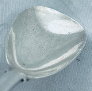 Large Georgian Irish Caddy Spoon, Richard Whitford, Dublin, 1817