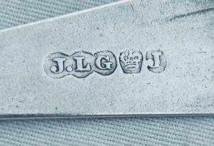 Channel Islands Bright-cut Teaspoon, Jean Le Gallais, Jersey, c.1850