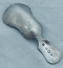 Load image into Gallery viewer, Dutch Silver Caddy Spoon, 1866
