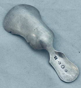Dutch Silver Caddy Spoon, 1866