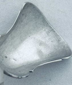 Dutch Silver Caddy Spoon, 1866