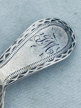 Load image into Gallery viewer, English Georgian silver Caddy Spoon, London, 1791