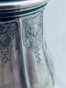 Heavy English sterling Hot Water Jug, Hardy Bros, Birmingham, 1947 - 793 grams