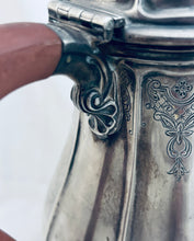 Load image into Gallery viewer, Heavy English sterling coffee pot, Hardy Bros, Birmingham, 1947 - 874 grams