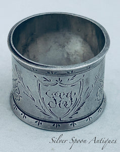 West Australian Serviette Ring, G.R.Addis, Coolgardie, 1884-1937