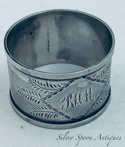 Tasmanian Serviette Ring, Stewart, Launceston, c.1890