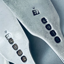 Load image into Gallery viewer, Set of 8 Sterling Table Forks, Eley and Fearn, London, 1819