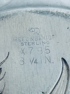 American Sterling 'Silver Wheat' Plate, Reed & Barton