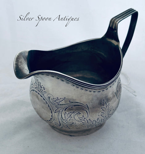 Georgian Sterling Milk Jug, London, 1808