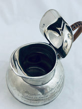 Load image into Gallery viewer, English silver water jug (agricultural prize), James Dixon &amp; Sons, Sheffield, 1911