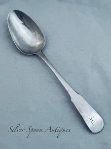 Scottish Sterling Tablespoon, Alexander Henderson, Edinburgh, 1812