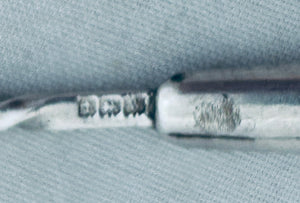 New Zealand greenstone and sterling Te Arawa teaspoon, Birmingham