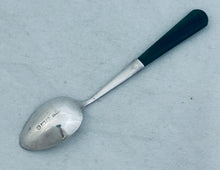 Load image into Gallery viewer, New Zealand Greenstone and Sterling coffee spoon, Birmingham, 1926
