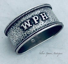 Load image into Gallery viewer, West Australian Sterling &#39;WPH&#39; Serviette Ring, Linton, Perth