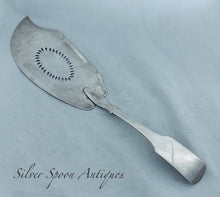 Load image into Gallery viewer, Rare Bermudan Fish Slice, George Hutchings, c.1820