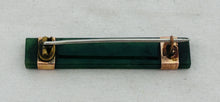 Load image into Gallery viewer, New Zealand Gold and Greenstone Brooch, c.1900-1920