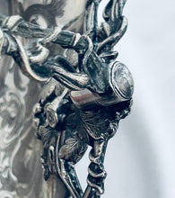 Load image into Gallery viewer, Large Mid-Victorian English silver-plate Handled Basket, Roberts &amp; Slater, Sheffield, c.1850s