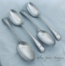 Load image into Gallery viewer, Set of four English sterling spoon, John Round &amp; Son Ltd, Sheffield, 1896