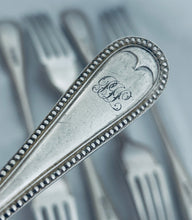 Load image into Gallery viewer, Set of 6 English sterling forks, John Round &amp; Son Ltd, Sheffield , 1895
