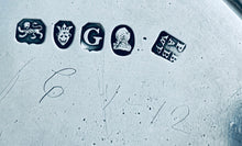 Load image into Gallery viewer, Georgian Sterling Card Tray/Teapot Stand, Peter, Ann &amp; William Bateman, London, 1802