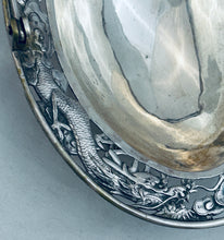 Load image into Gallery viewer, Silver Chinese Handled Basket, Hungchong &amp;Co, Canton, c.1900-1920