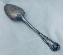 Load image into Gallery viewer, English sterling Kings Pattern Tablespoon, Richard Poulden, London, 1818