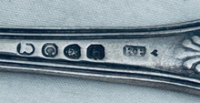 Load image into Gallery viewer, English sterling Kings Pattern Tablespoon, Richard Poulden, London, 1818