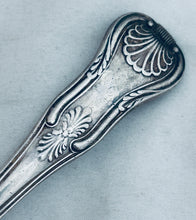 Load image into Gallery viewer, English sterling Kings Pattern Tablespoon, Richard Poulden, London, 1818