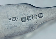 Load image into Gallery viewer, Set of three English sterling table forks, William Eaton, London, 1830