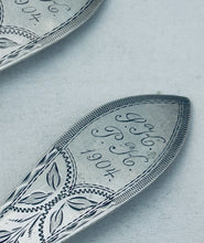 Load image into Gallery viewer, Pair of Danish silver tablespoons, G.Kolling, 1903