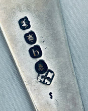 Load image into Gallery viewer, Set of 6 Old English pattern table spoons, Wallis &amp;  Hayne, London, 1817