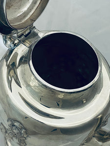 Heavy Mexican Sterling Coffee Pot, CARAL, Mexico City