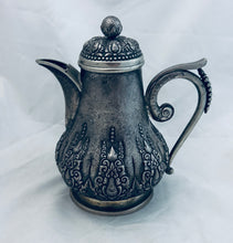 Load image into Gallery viewer, Indonesian 800 silver lidded jug, Yogya, 583 grams