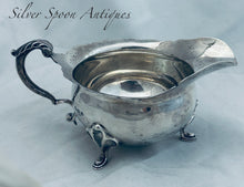 Load image into Gallery viewer, English sterling sauce boat, Sheffield, 1944 - 294grams