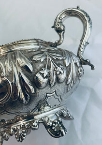 William IV Irish Sterling Silver Tea Set, Dublin, 1836