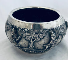Load image into Gallery viewer, Impressive Indian/Burmese silver bowl, 1900-1920