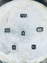 Load image into Gallery viewer, Pair of English textured silver shakers, Roger John Squires, London, 2002