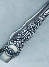Load image into Gallery viewer, Pair of Coburg pattern sterling sugar tongs, Mary Chawner, London, 1834