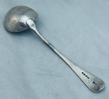 Load image into Gallery viewer, English sterling sauce ladle, Chawner &amp; Co, London, 1874