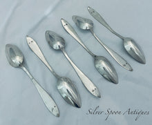 Load image into Gallery viewer, Set of 6 Austro-Hungarian Silver Tablespoons, 1850s, Prague