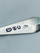 Load image into Gallery viewer, Bright-cut English Sterling Salt Spoon, London, 1809